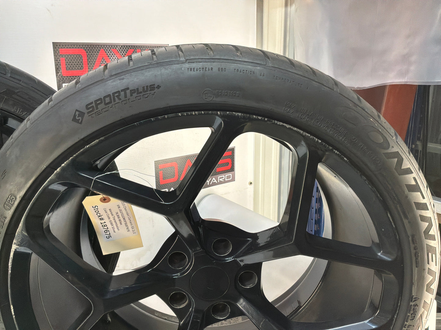 2015 Chevy Camaro SS 1LE Reproduction Z28 Wheels and Tires