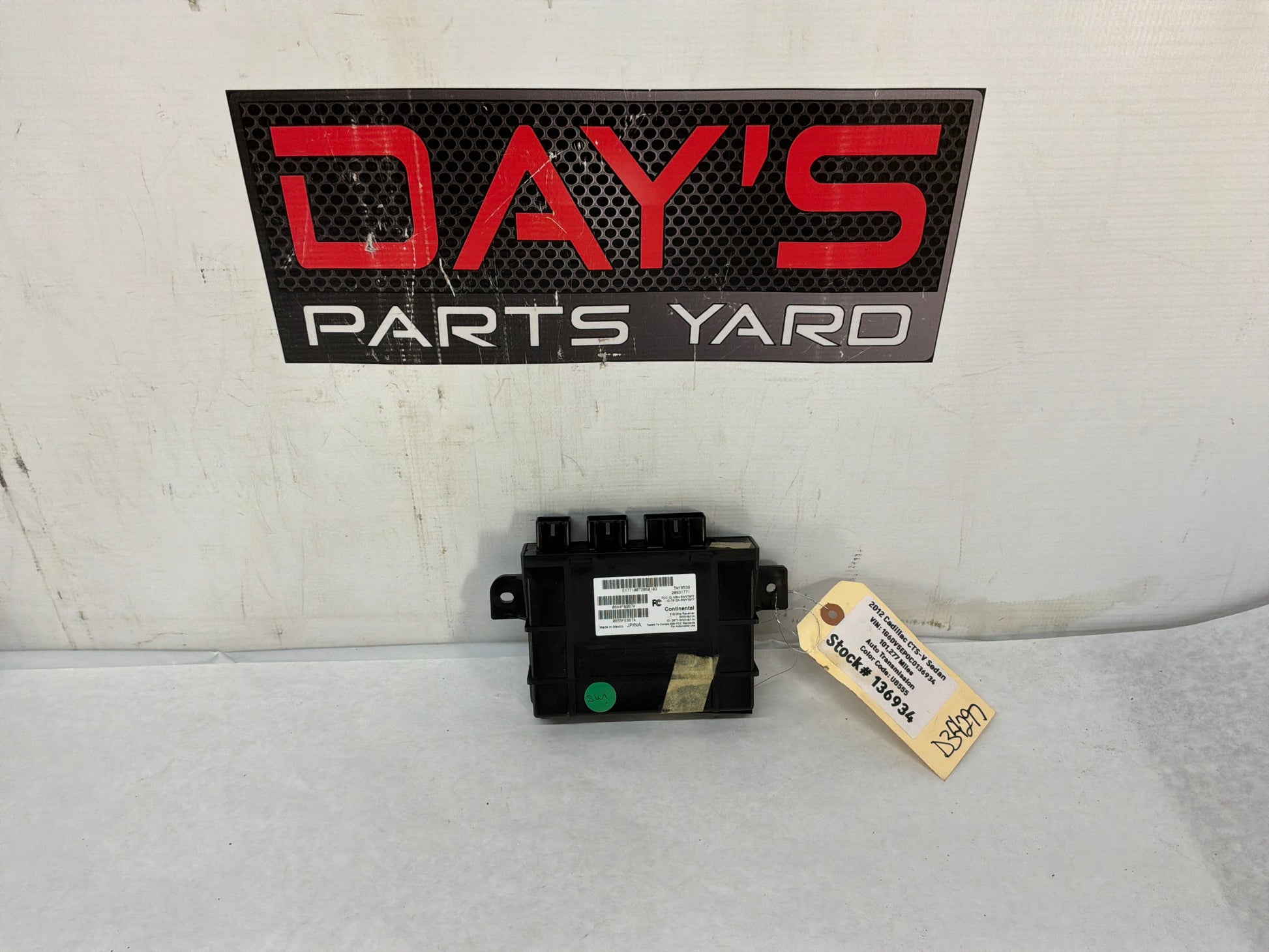 Module - Day's Parts Yard