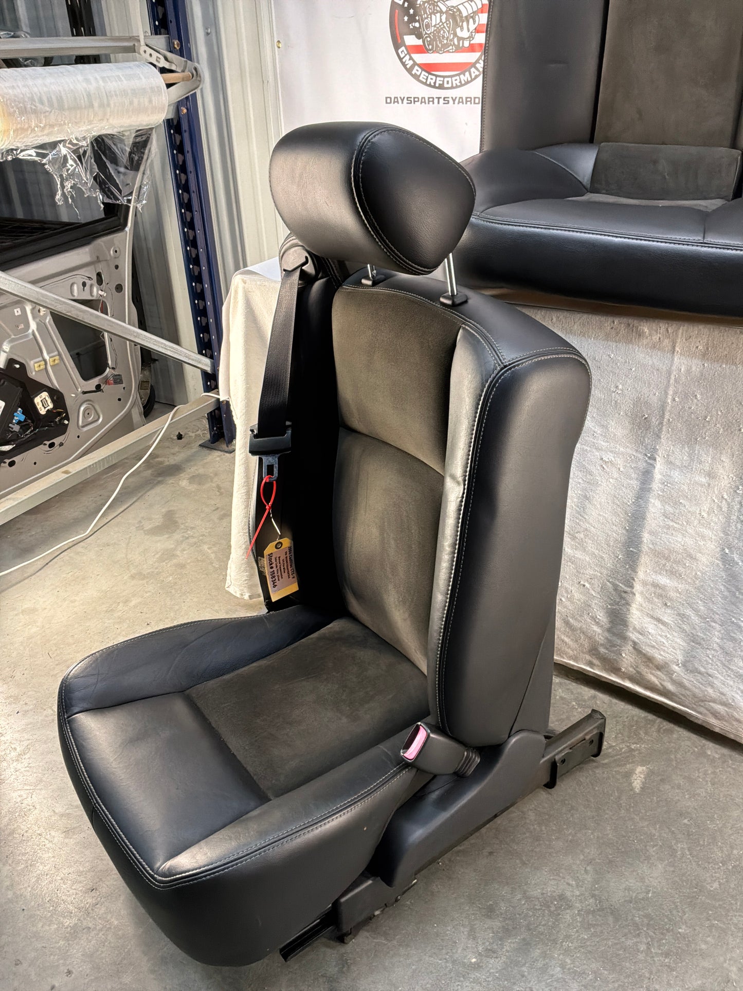 2006 Cadillac CTS-V Seats Fronts & Rears Non Recaro Leather and Suede OEM
