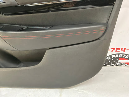 2017 Chevy SS Sedan RH Passenger Front Interior Door Panel Trim OEM