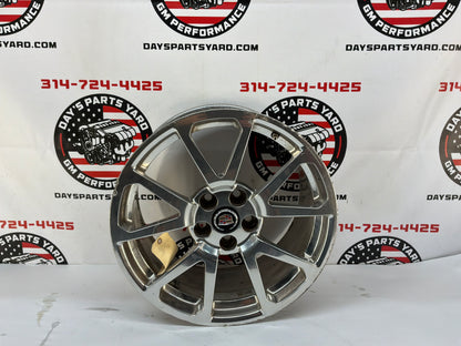 2009 Cadillac CTS-V Sedan Rear Factory OEM Polished Wheel Rim 19x9.5