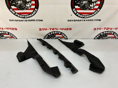 2015 Chevy Camaro SS 1LE RH, LH & Center Rear Bumper Fascia Support Bracket Mount OEM