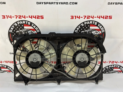2013 Chevy Camaro ZL1 Dual Radiator Cooling Fans Assembly OEM