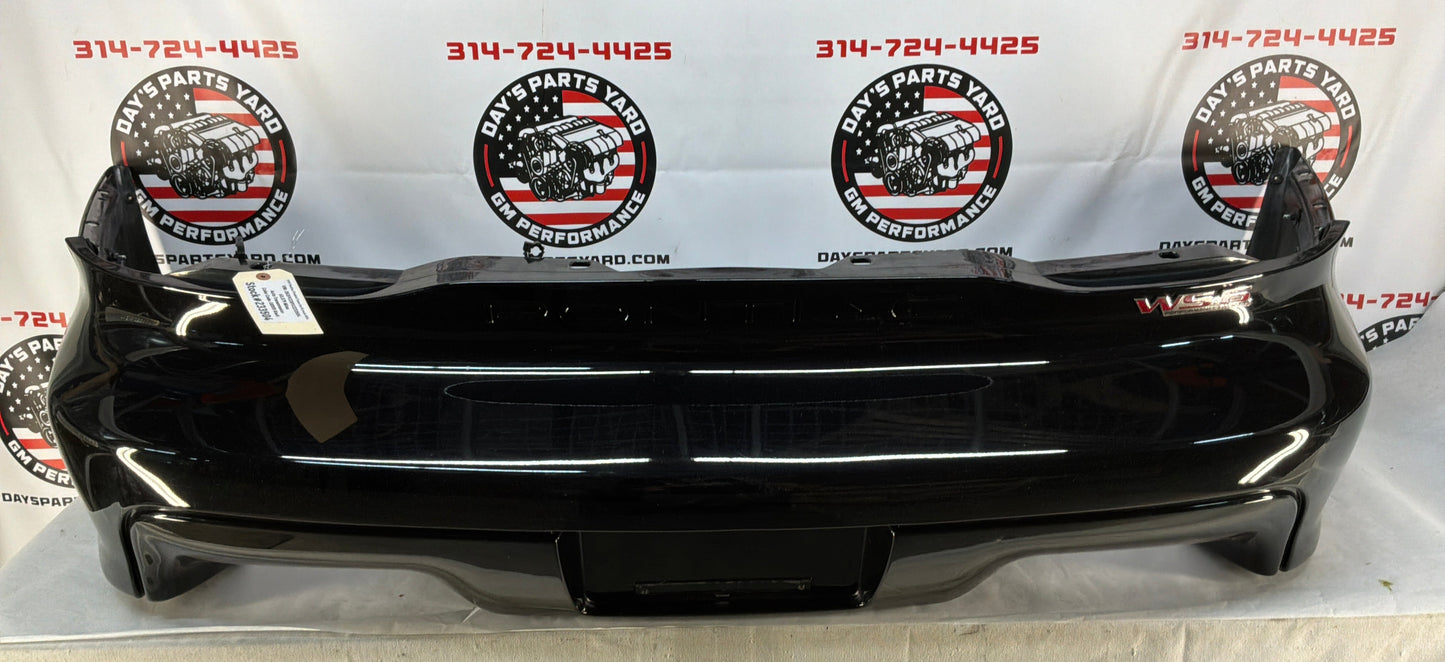1999 Pontiac Firebird Trans Am Formula WS6 Rear Bumper Black OEM