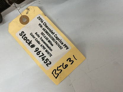 2014 Chevy Caprice PPV RH Passenger Rear CV Axle Half Shaft OEM
