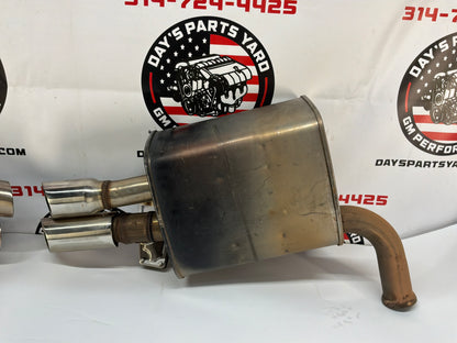 2016-2017 Chevy SS Sedan Factory OEM Bi Mode RH & LH Exhaust Mufflers OEM