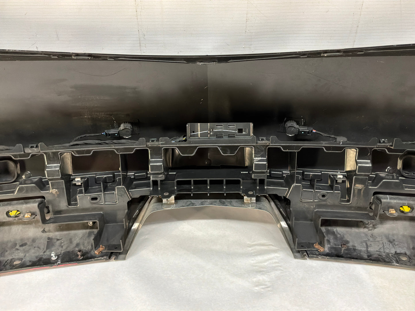2011 Cadillac CTS-V Coupe Complete Rear Bumper Black OEM