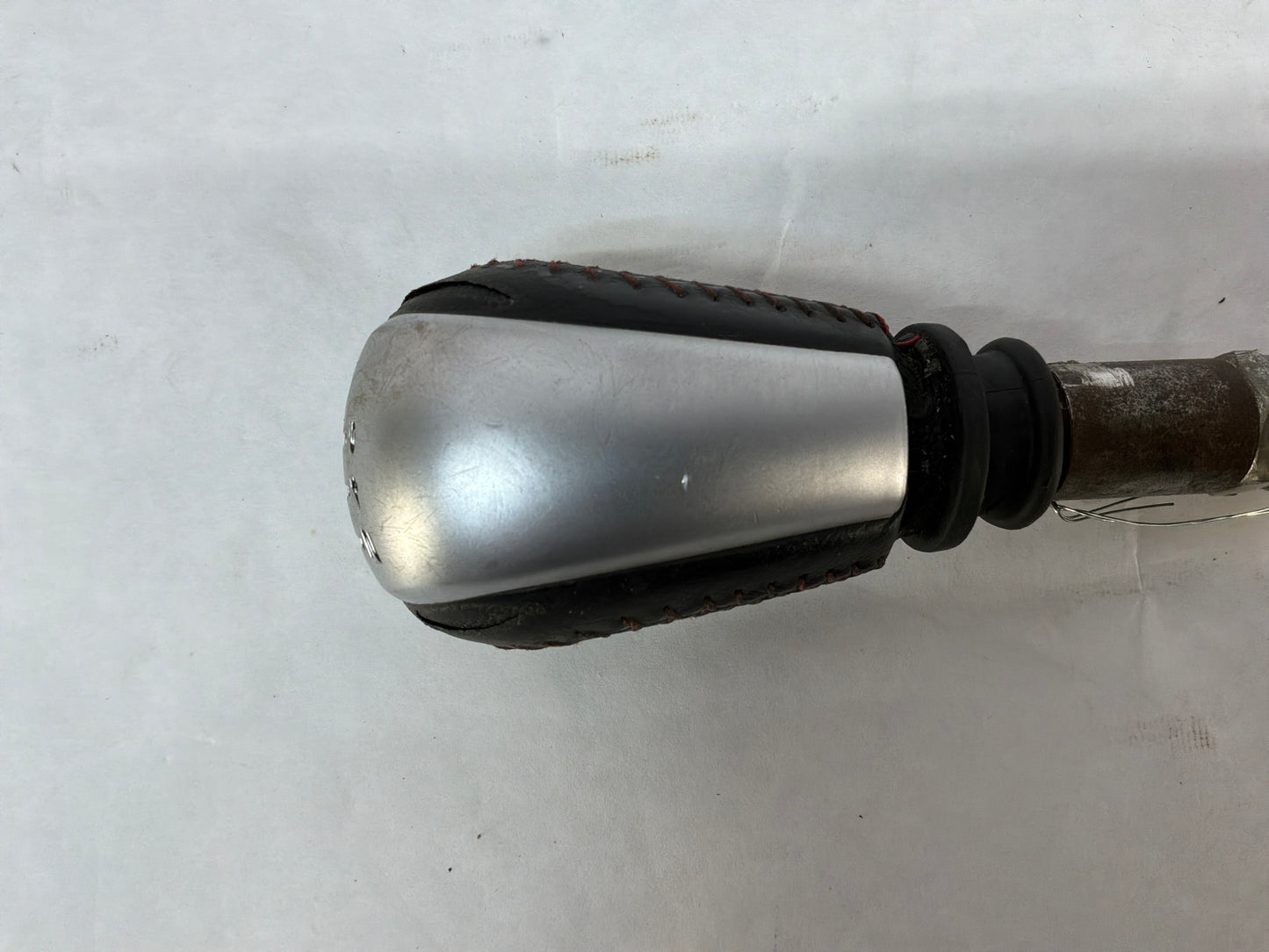 2004 Pontiac GTO Manual Transmission Shifter Knob Red Stitch OEM
