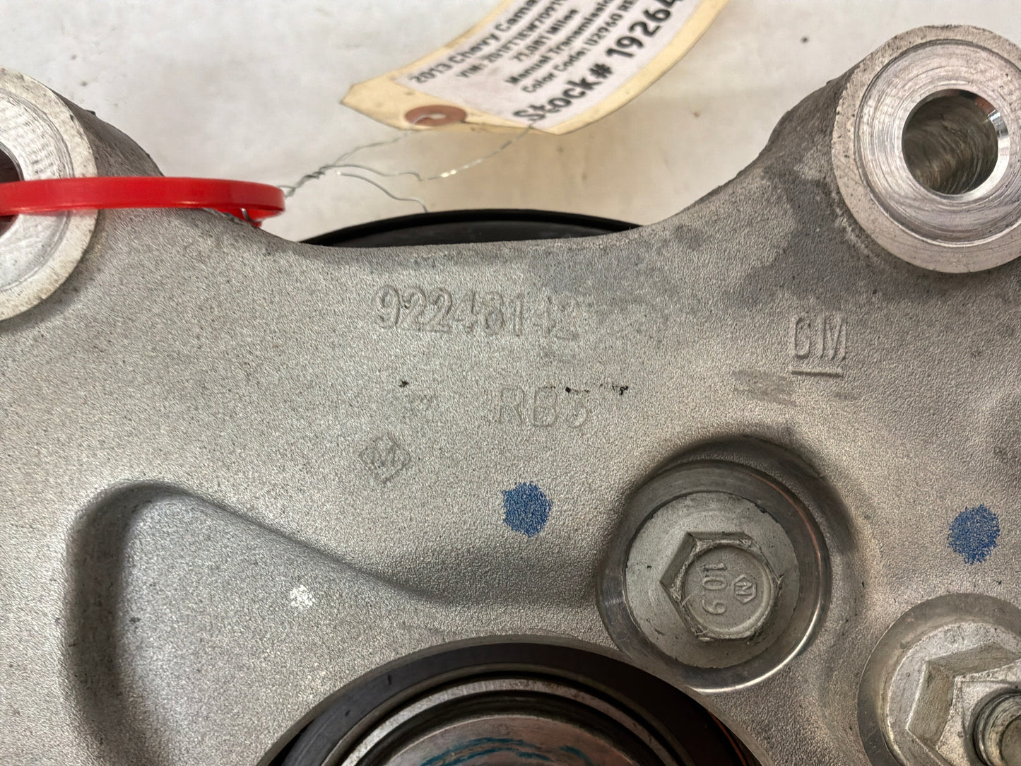 2013 Chevy Camaro 1LE RH Passenger Rear Spindle Knuckle Hub Wheel Bearing OEM