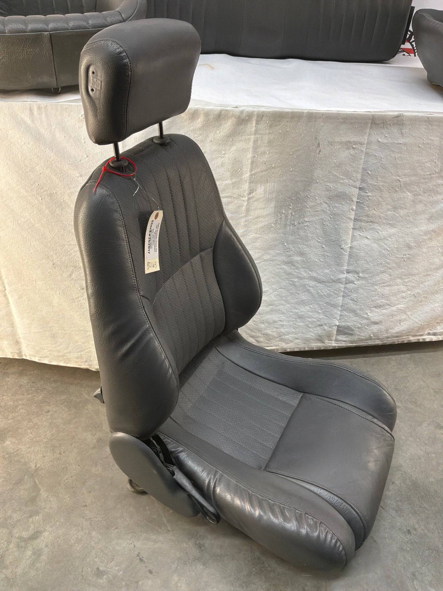 1999 Pontiac Trans Am WS6 Fronts and Rears Gray Leather Seats OEM