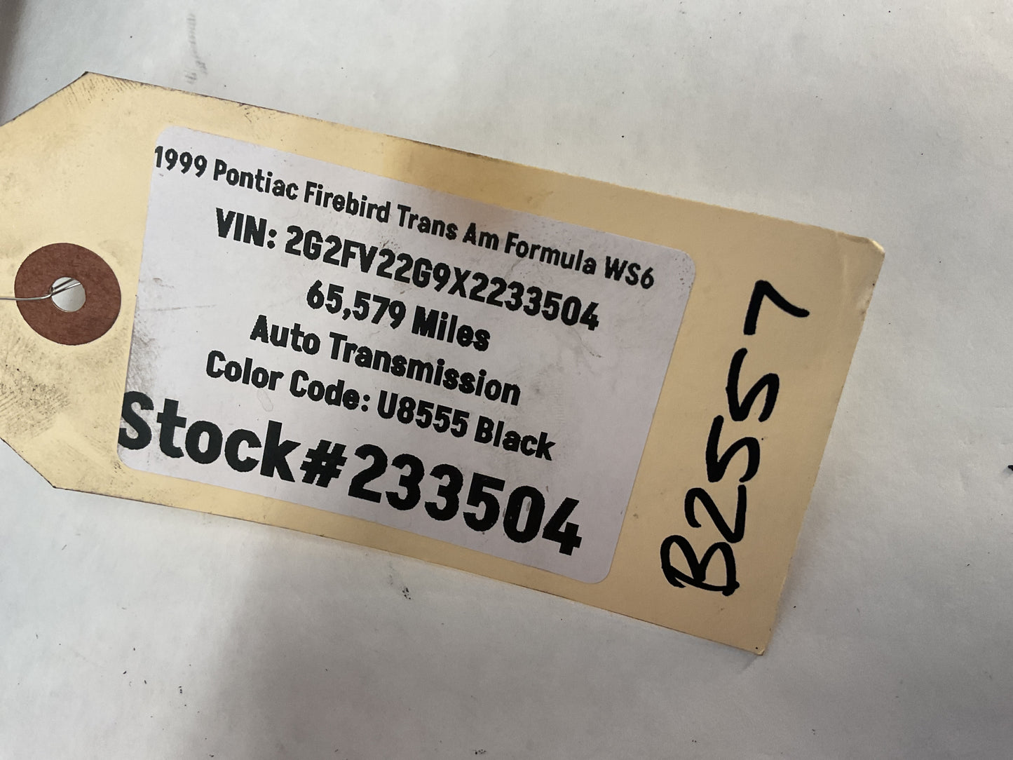 1999 Pontiac Firebird Trans Am Formula WS Positive Negative Battery Cable Starter Wire Wiring Harness OEM