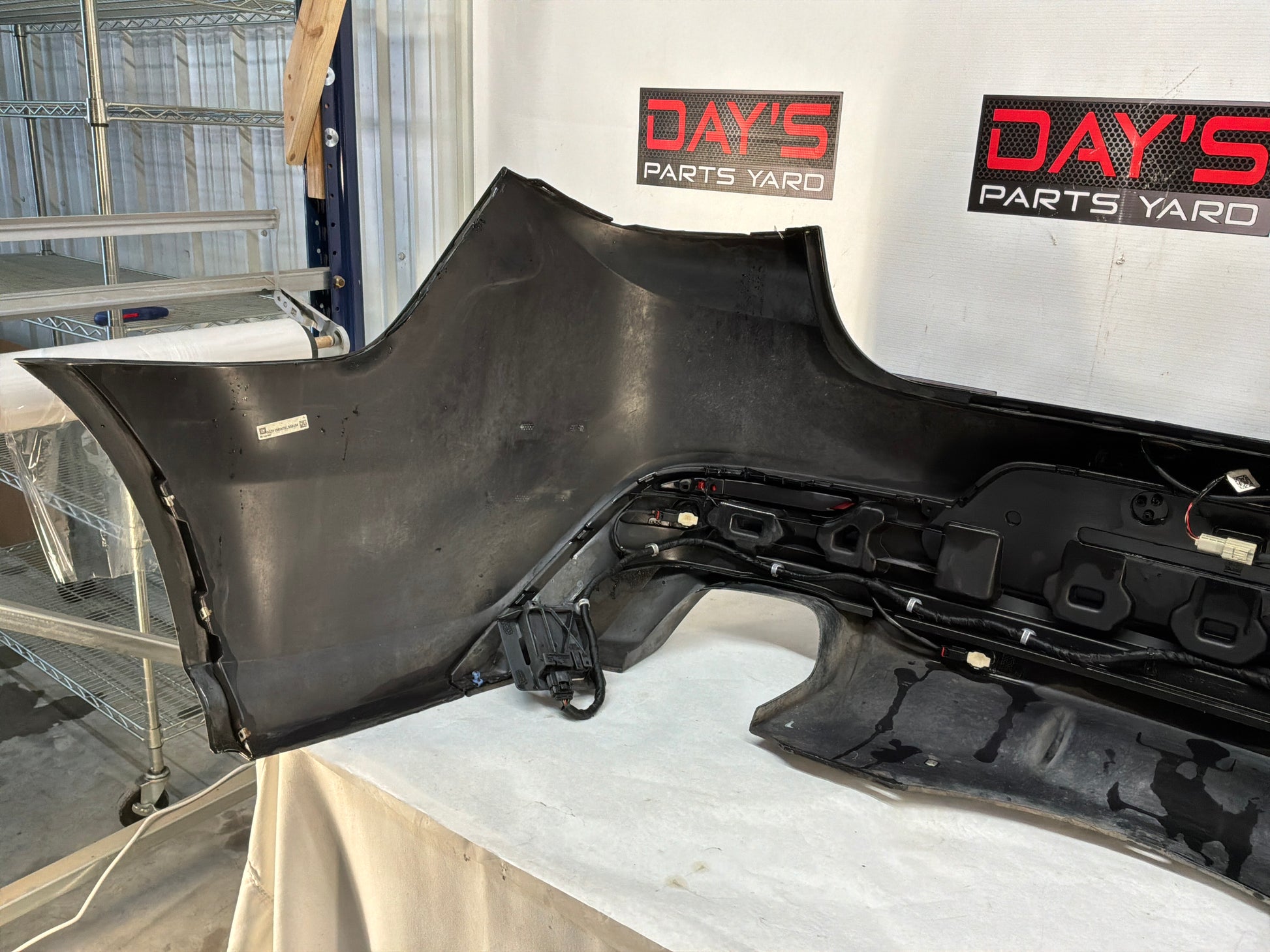 2014 Chevy SS Sedan Rear Bumper Cover Black OEM - Day's Parts Yard