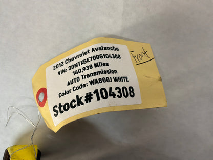 2012 Chevy Avalanche Front Drive Prop Shaft Driveshaft Assembly OEM