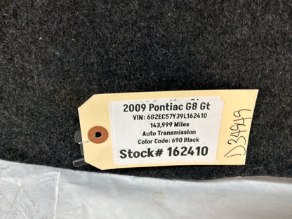 Trunk floor carpet - Day's Parts Yard