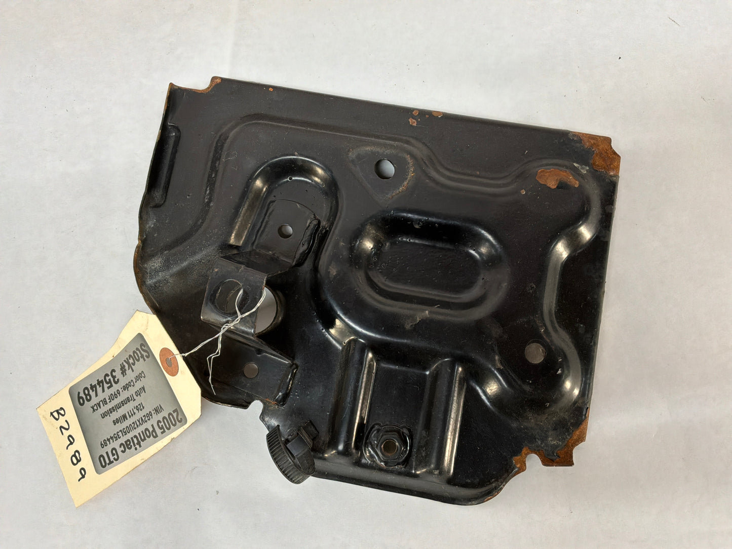 2005 Pontiac GTO Battery Tray Bracket Mount OEM