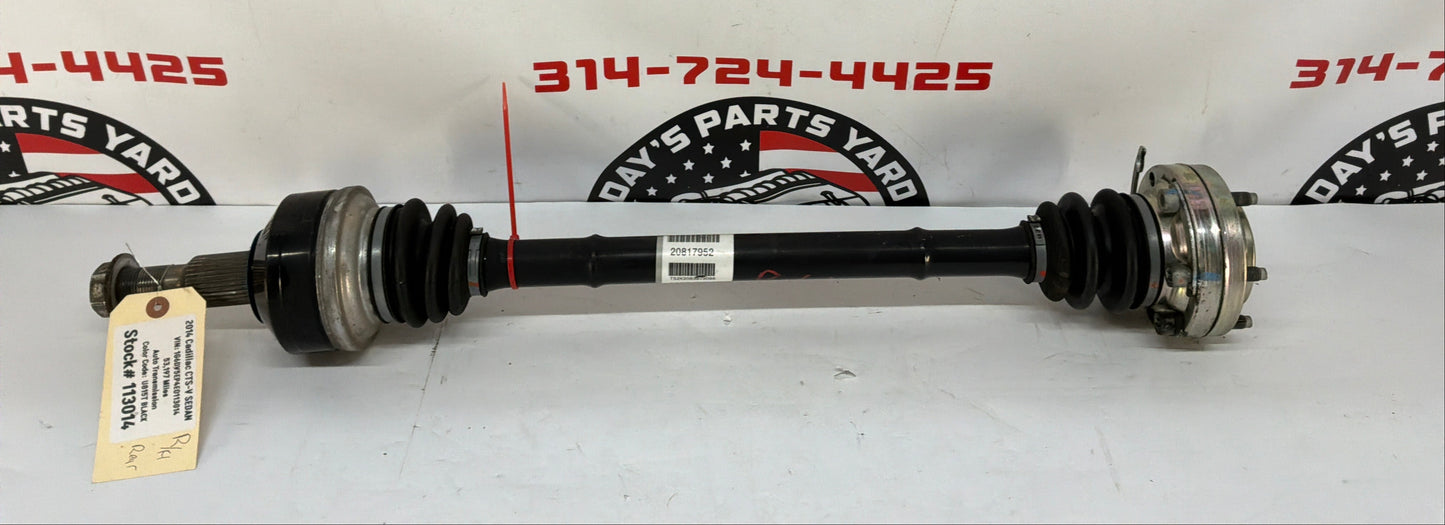 2014 Cadillac CTS-V Sedan RH Passenger Rear Axle CV Half Shaft OEM