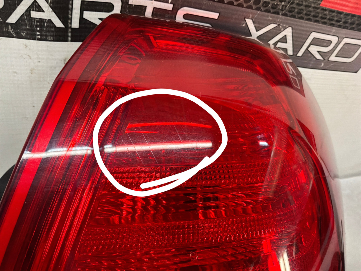 Rh taillight - Day's Parts Yard