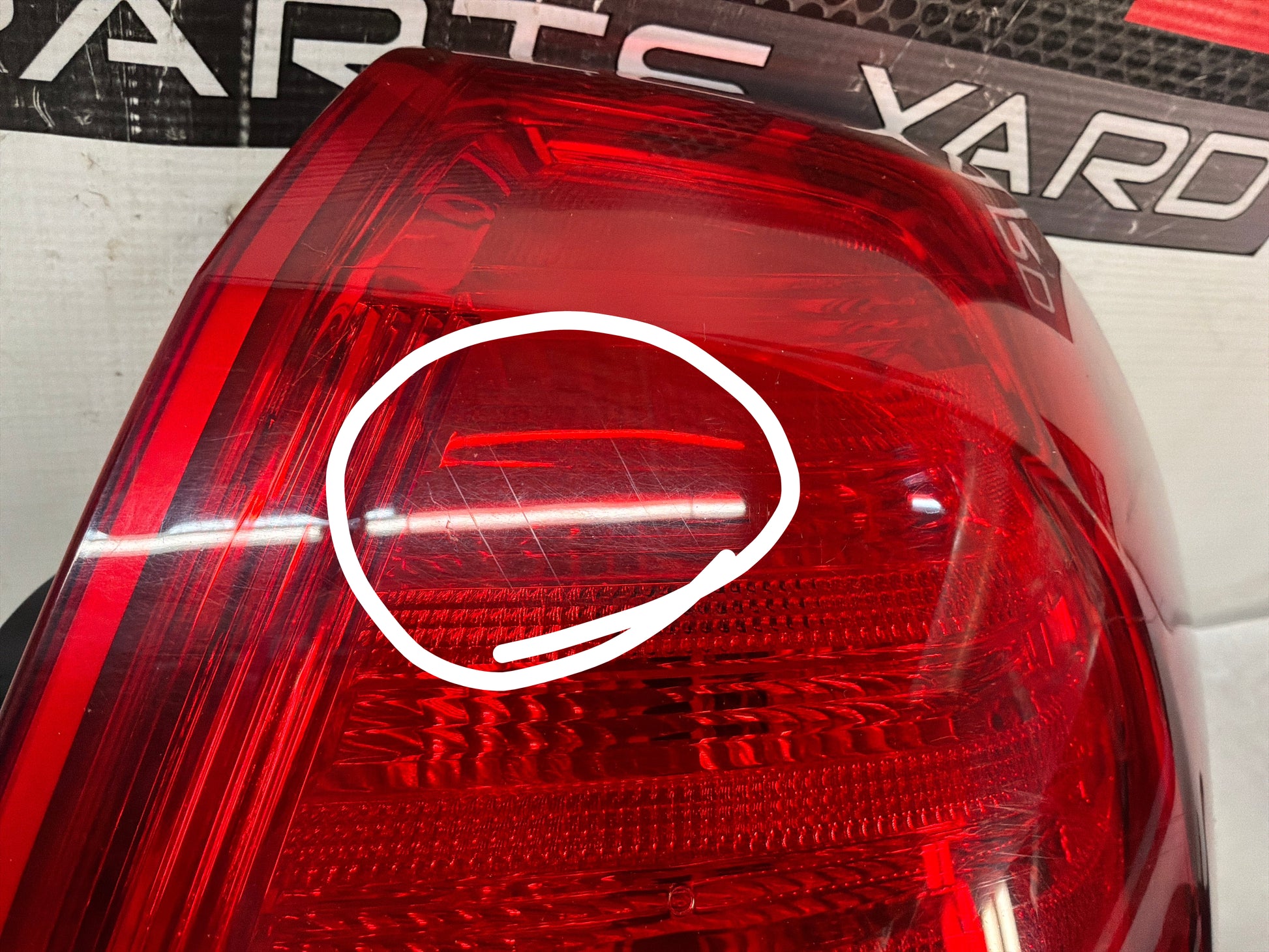 Rh taillight - Day's Parts Yard