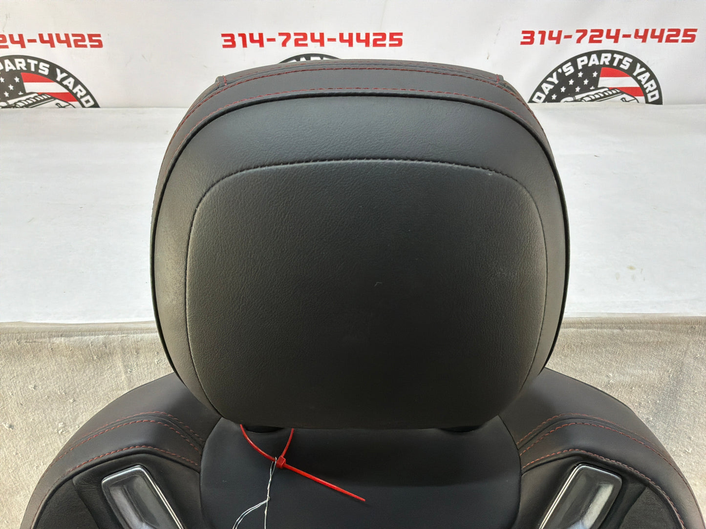 2017 Chevy SS Sedan RH Passenger Front Seat Black Leather Alcantara Suede OEM