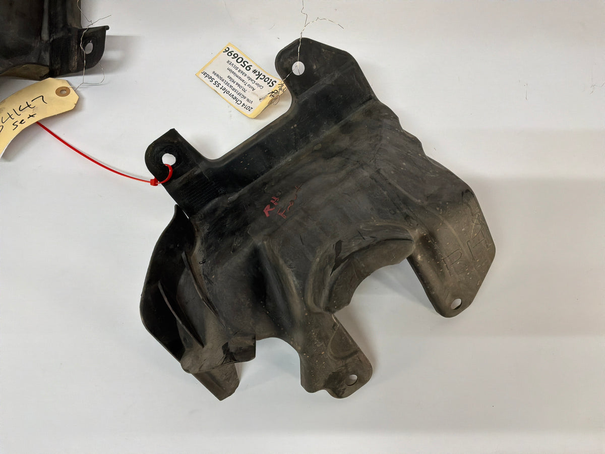 2014 Chevy SS Sedan  Radiator Core Support Splash Shield Air Inlet Baffles OEM