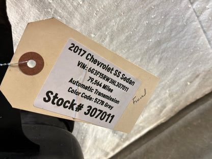 2017 Chevrolet SS Sedan Front Suspension Sub Frame Engine Cradle K Member Crossmember OEM