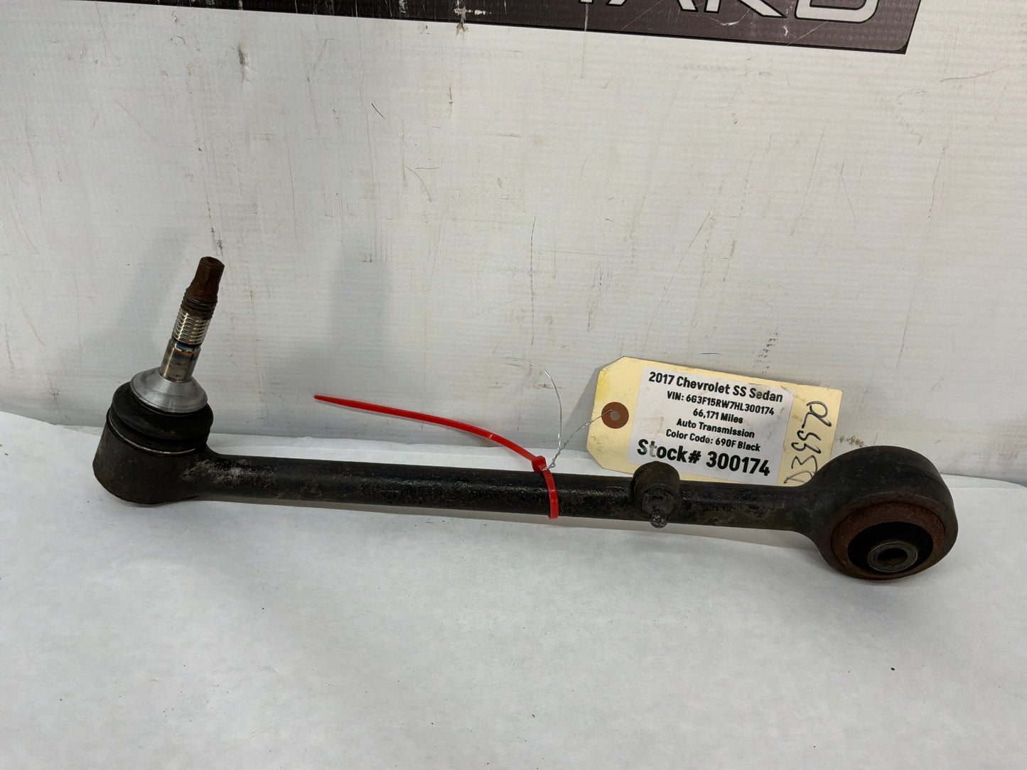 2017 Chevy SS Sedan RH Passenger Front Suspension Lower Rearward Control Arm Link OEM