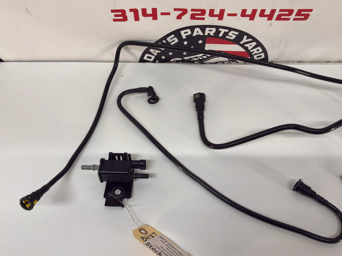 2014 Chevy SS Sedan Intake Manifold Evap Purge Valve Lines Tubes Hoses Lines OEM