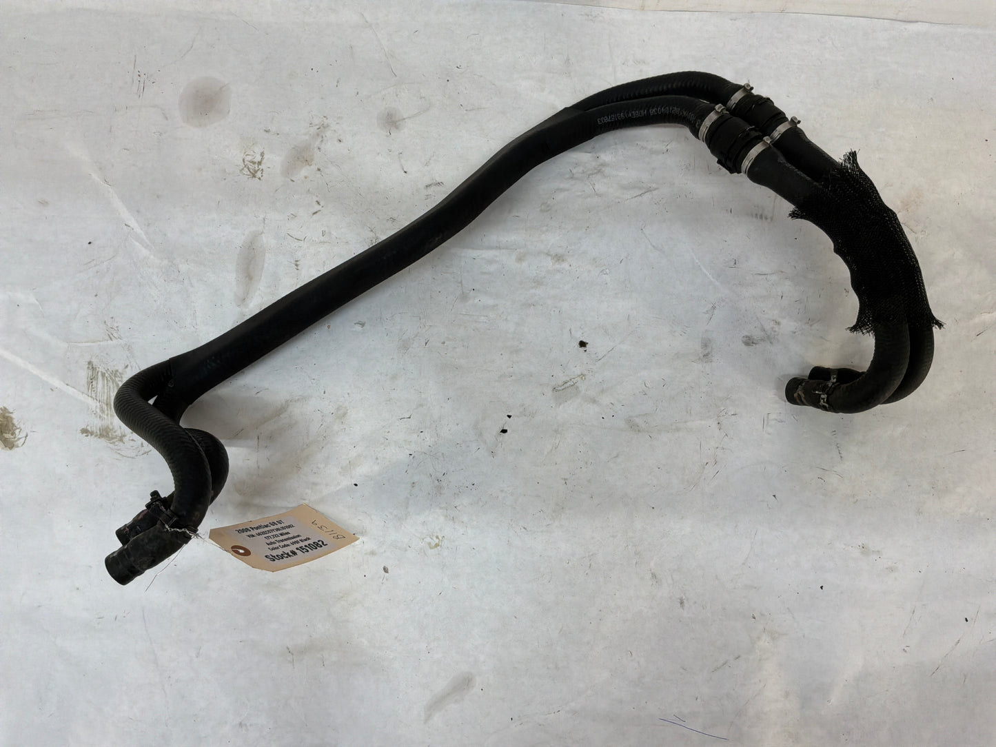 2008 Pontiac G8 GT Heater Core Hoses Lines Tubes Pipes OEM
