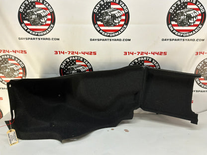 2008 Pontiac G8 GT RH Passenger Interior Trunk Quarter Cargo Carpet Trim Panel Cover OEM