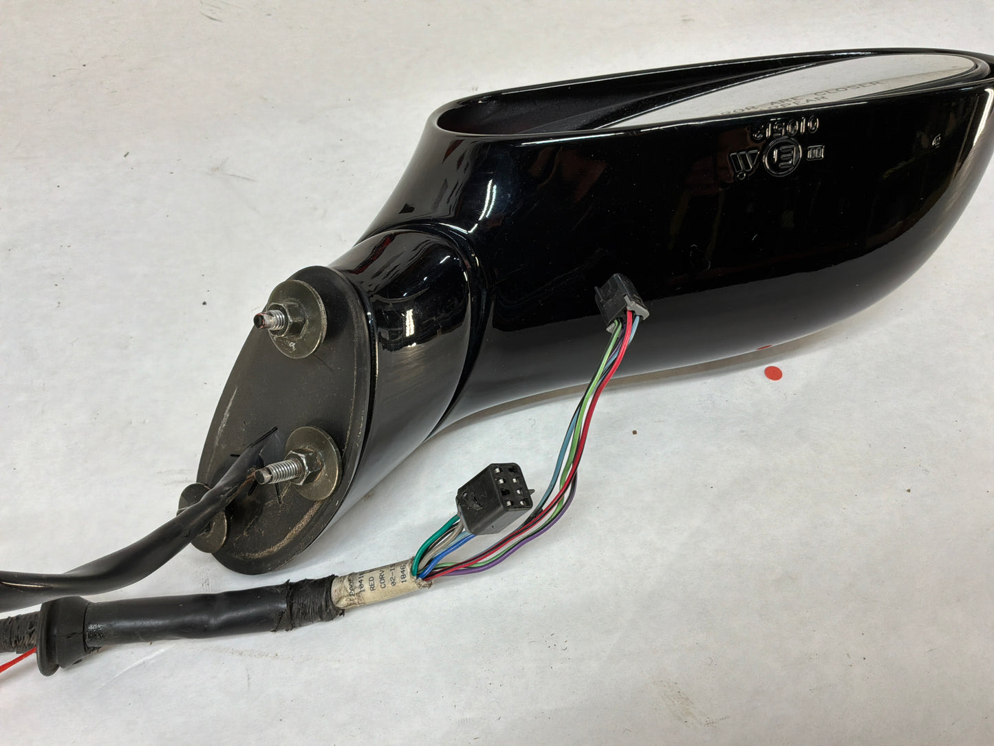 1999 Chevy C5 Corvette RH Passenger Exterior Outside Mirror Assembly Black OEM