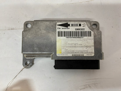 2009 Cadillac CTS-V Air Bag Airbag SRS RCM Sensing Control Module (OEM)