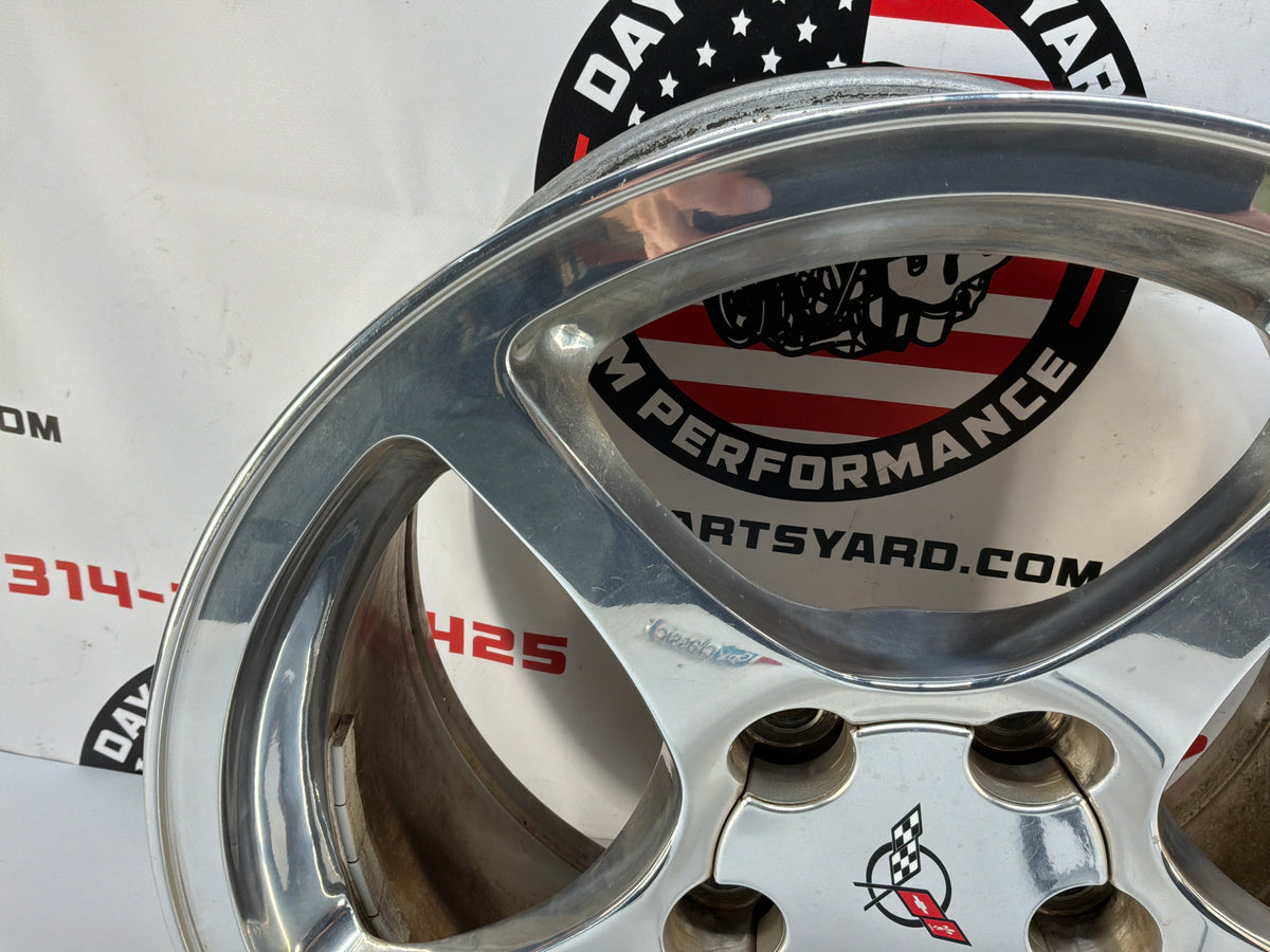 2002 Chevy C5 Corvette 17x8.5 18x9.5 Factory OEM Wheels Rims
