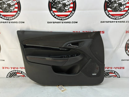2017 Chevy SS Sedan LH Driver Front Interior Door Panel Trim OEM
