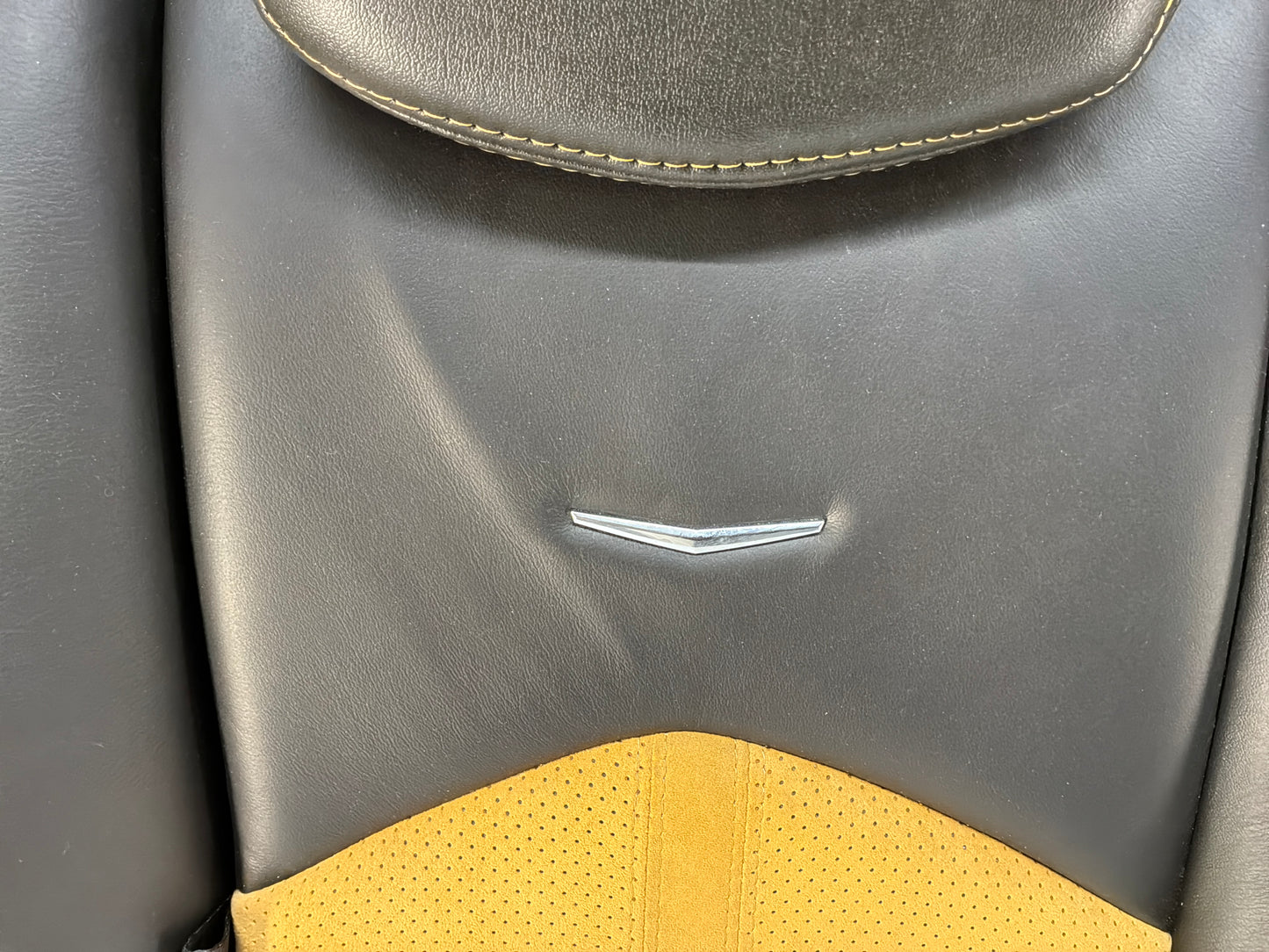 2011 Cadillac CTS-V Coupe Rear Seats Saffron OEM