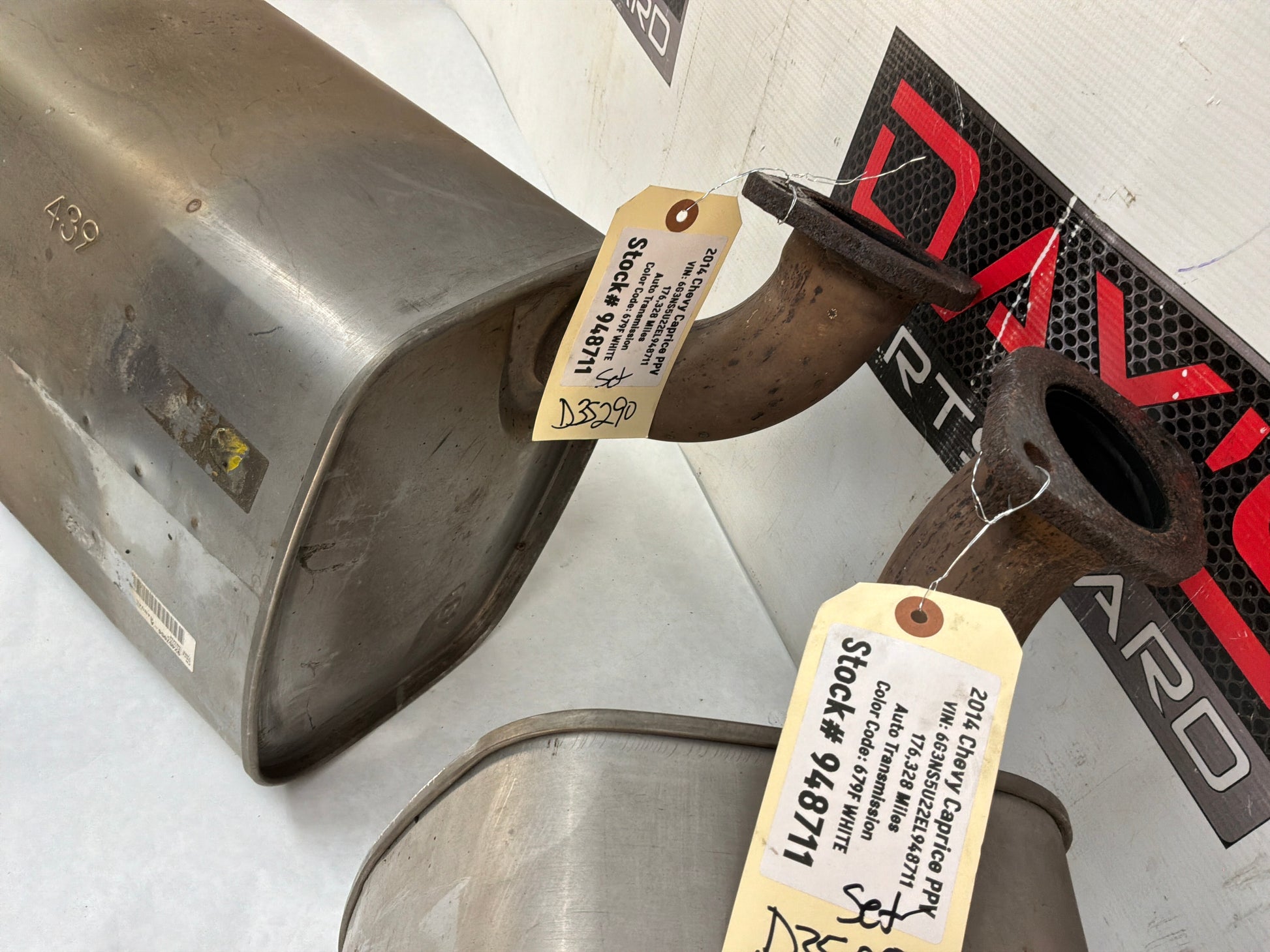 Mufflers - Day's Parts Yard