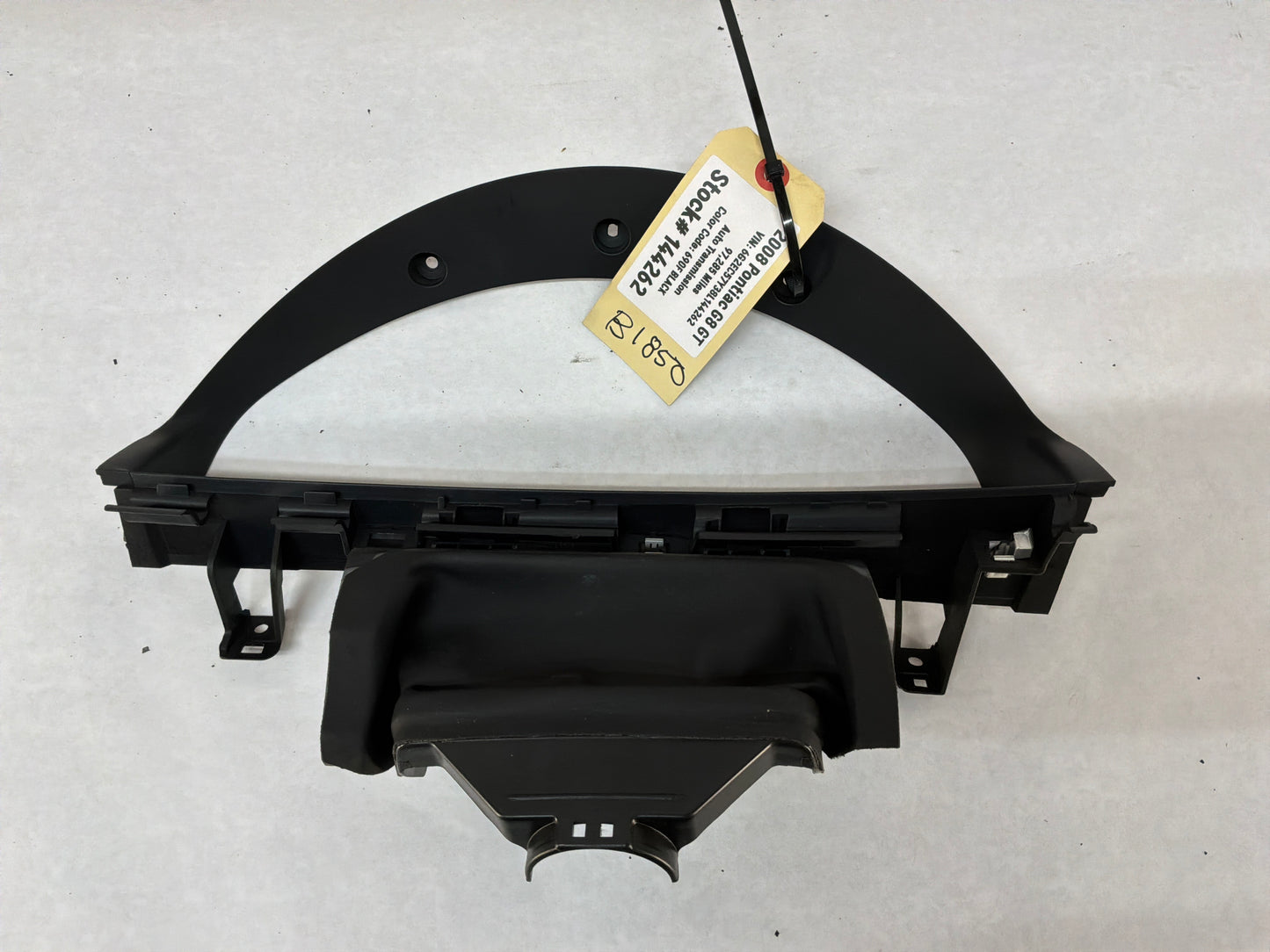 2008 Pontiac G8 GT Speedometer Gauge Cluster Bezel Trim Panel Plate OEM