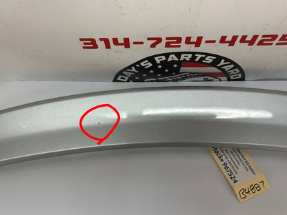 2014 Chevy SS Sedan Trunk Deck Lid Spoiler Wing Silver OEM