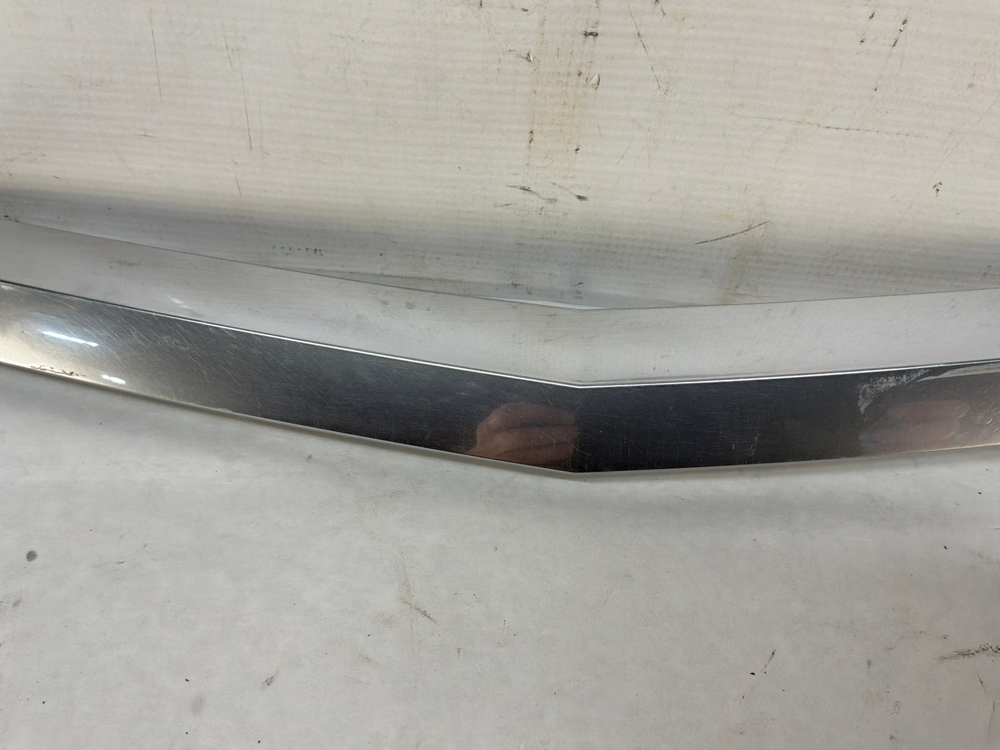 2016 Cadillac ATS-V Coupe Rear Bumper Fascia Center Upper Chrome Molding Trim OEM