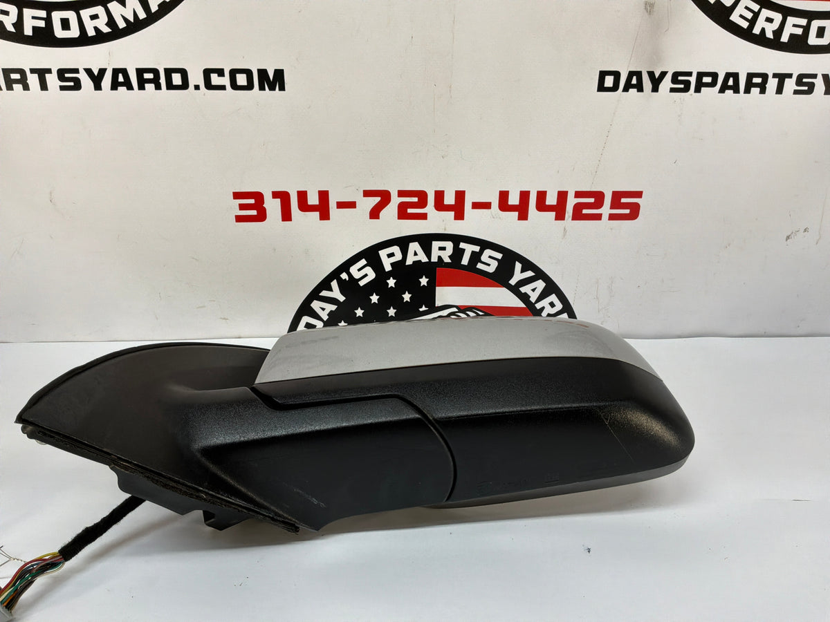 2014 Chevy SS Sedan LH Driver Exterior Mirror w/ Lane Change Assist Black OEM