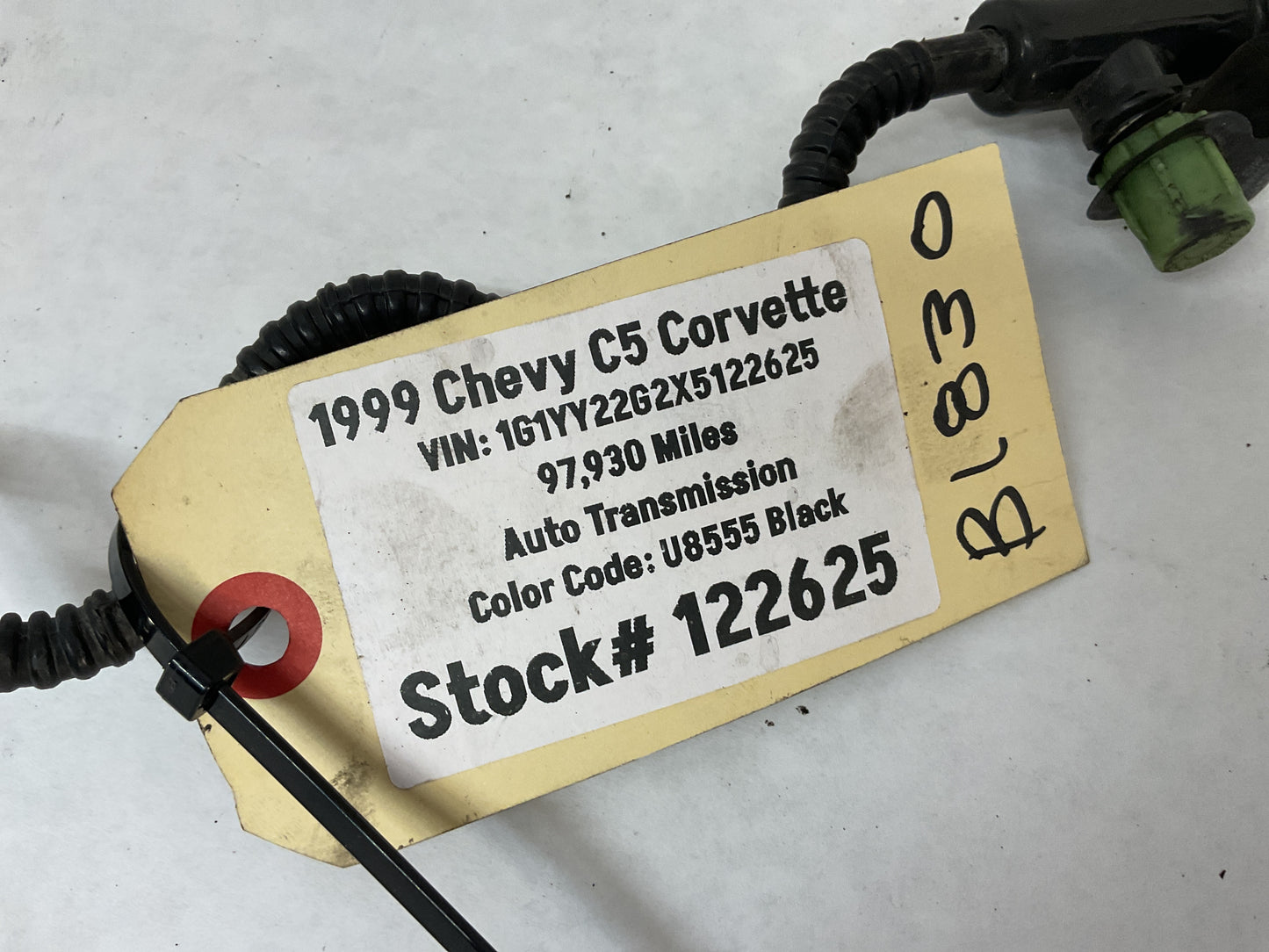 1999 Chevy Corvette Intake EVAP Vapor Canister Purge Solenoid Valve Liner Hose Tube OEM