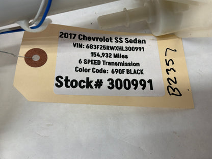 2017 Chevy SS Sedan Fuel Pump & Lever Sending Unit Assembly OEM