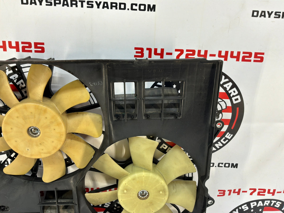 2009 Cadillac CTS-V Radiator Dual Electric Coolant Cooling Fans OEM