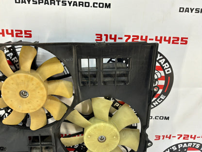 2009 Cadillac CTS-V Radiator Dual Electric Coolant Cooling Fans OEM
