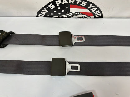 1999 Chevy Camaro Z28 SS Rear RH & LH Seatbelt Seat Belt Retractor Tan OEM