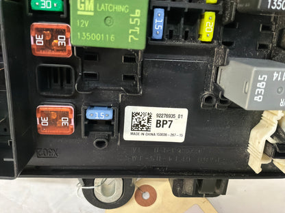 2016 Chevy SS Sedan Rear Trunk Fuse Relay Body Harness Junction Box Block Panel OEM