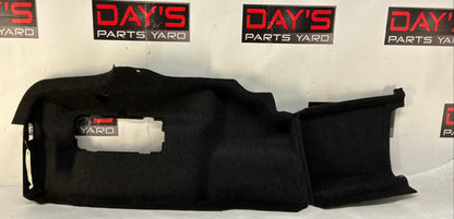 2008 Pontiac G8 GT LH Driver Interior Trunk Quarter Side Carpet Trim Panel Cover OEM