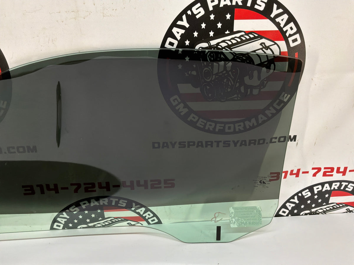 2002 Chevy C5 Corvette RH Passenger Front Door Window Glass OEM