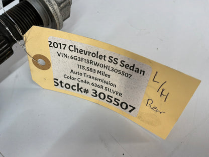 2017 Chevy SS Sedan LH Driver Rear CV Axle Half Shaft OEM