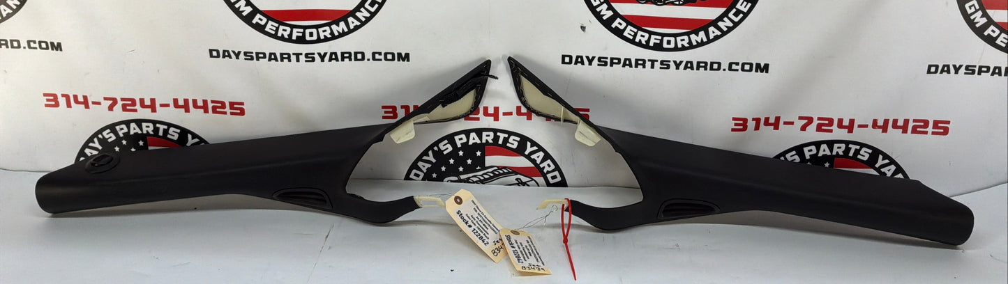 2007 Chevy C6 Corvette Convertible RH & LH A Pillar Windshield Trim OEM