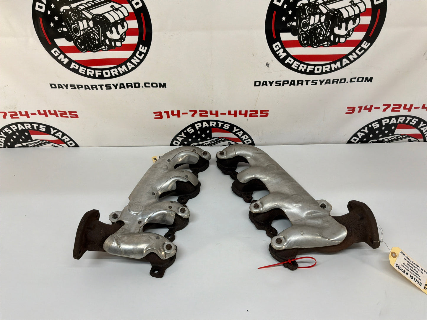 2015 Chevy Camaro SS 1LE RH & LH Factory Exhaust Manifolds OEM